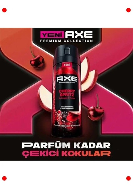 Kiraz Kokulu Premium Erkek Sprey Deodorant 150 ml modelleri