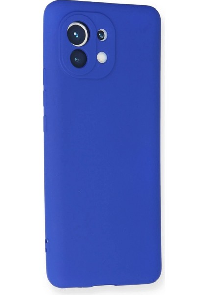 Xiaomi Mi 11 Kılıf First Silikon - Lacivert (K95) fiyatları