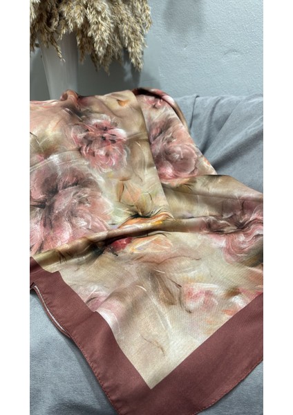 Zambak Desen Soft Şal