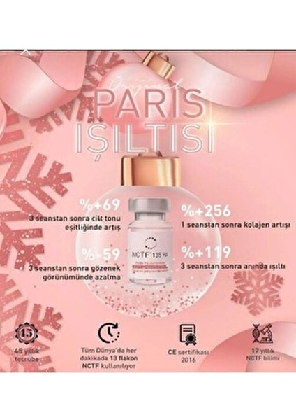 Paris Işıltısı Mezoterapi Nctf 1 Flakon ! 3 Ml!