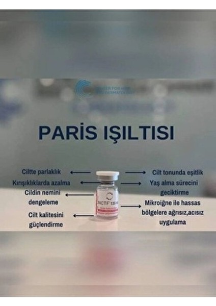 Paris Işıltısı Mezoterapi Nctf 1 Flakon ! 3 Ml! fiyatları