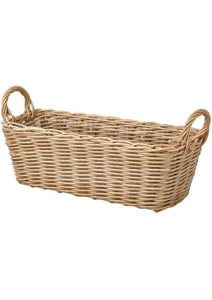 Flodbjörk Çiçeklik Açık Gri Kahverengi 54 x 21 cm Dış Mekan Için Uygundur