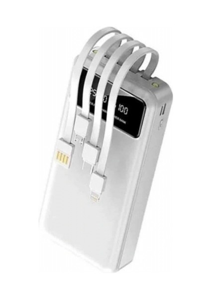 4 Çıkışlı 20.000 Mah Powerbank Taşınabilir Çoklu Giriş fırsatları