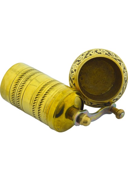 Pirinç El Yapımı Karabiber ve Baharat Değirmeni Öğütücü (4CMX11CM) modelleri