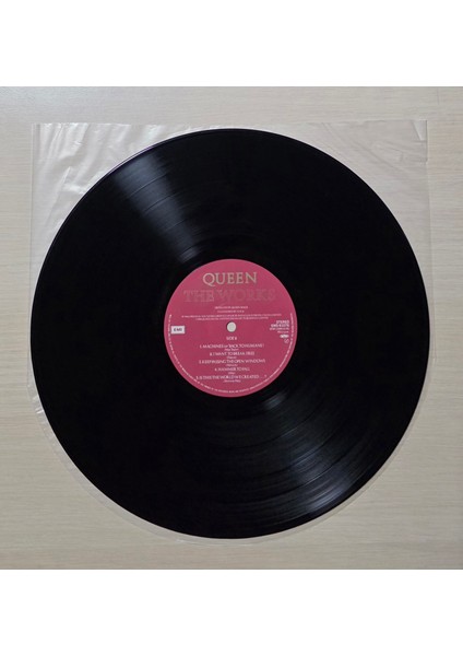 - The Works - ***japonya Baskı*** - 1984 - Dönem Baskı Plak - Longplay - Lp modelleri