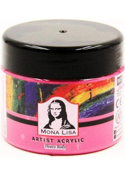 Mona Lisa Akrilik Boya 125 ml Pembe 366