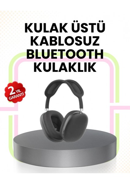 Gürültü Azaltmalı Bluetooth Kulaklık | 5 Saat Kesintisiz Müzik