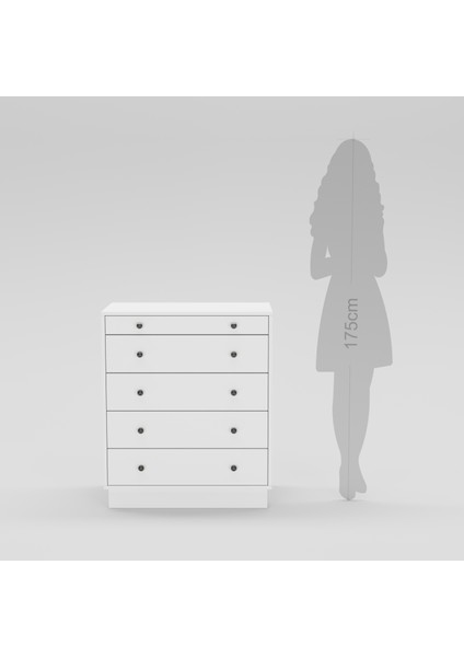 Şifonyer 95X80X43CM 17102501