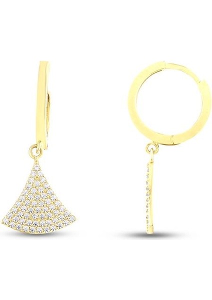 Tasarım Altın Küpe - 14K