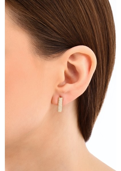 Altın Tasarım Küpe - 14K modelleri