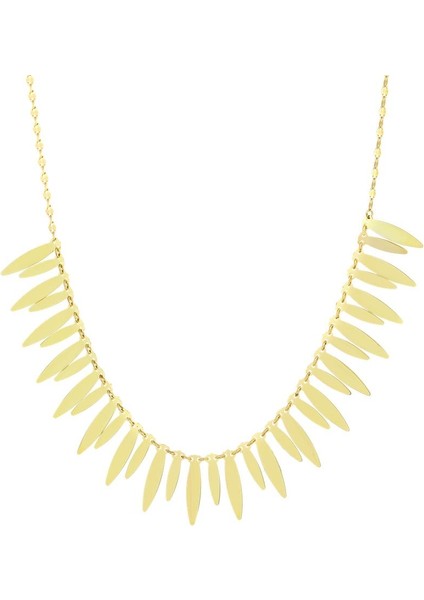 Altın Tasarım Kolye - 14K