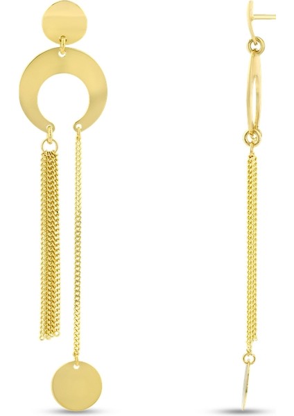 Tasarım Altın Küpe - 14K fiyatları