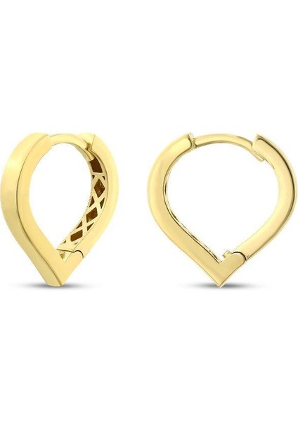 Tasarım Altın Küpe - 14K