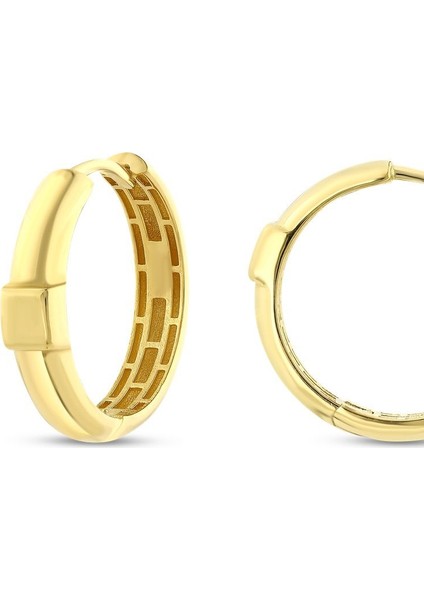 Altın Halka Küpe - 14K fiyatları