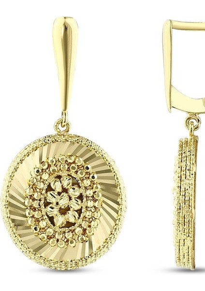 Tasarım Altın Küpe - 14K fiyatları