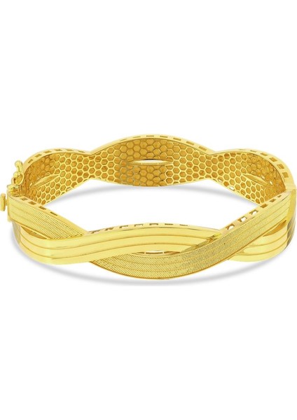 Altın Kelepçe Bilezik - 14K