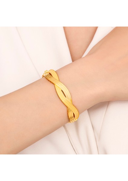 Altın Kelepçe Bilezik - 14K modelleri