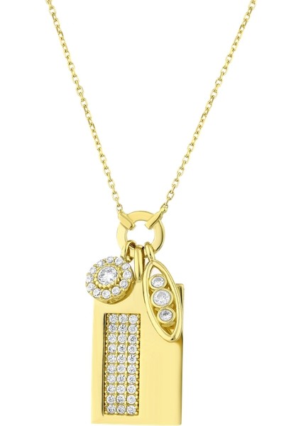 Altın Tasarım Kolye - 14K fiyatları