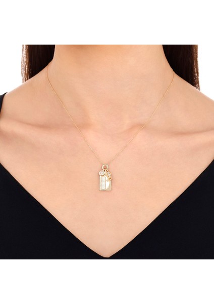 Altın Tasarım Kolye - 14K modelleri