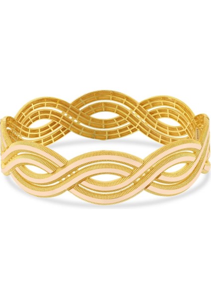 Altın Kelepçe Bilezik - 14K