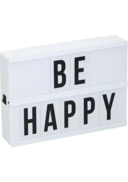 Sinematik Lightbox Dekorasyon Aydınlatma Aksesuarları (A5 Boyut) (4887) indirimleri