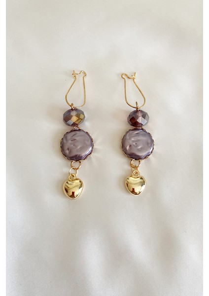 Kalp Detay Sallantı Küpe fiyatları