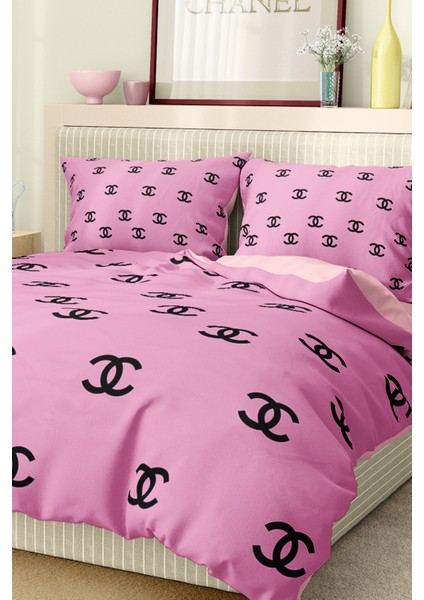 Nevresim Takımı Çift Kişilik Pamuklu Saten Kumaş 6 Parça 3D Dijital Baskı Duvet Cover Set Model No: fırsatları