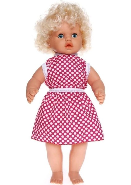 Büyük Boy Türkçe Konuşan Defne Bebek Et Bebek Gövde ve Bacaklar Sert Plastik 60 cm indirimleri