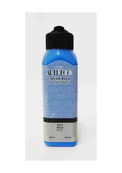Artdeco Akrilik Boya 140 ml Mavi 070R-3610 fiyatları