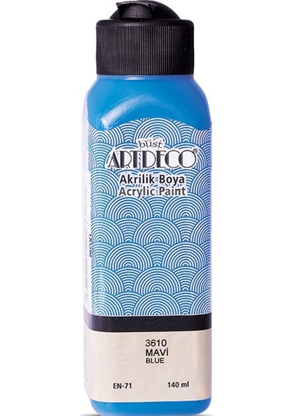Artdeco Akrilik Boya 140 ml Mavi 070R-3610 modelleri