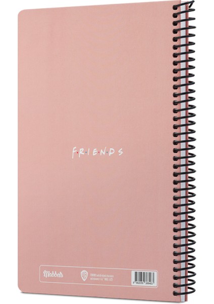 Mabbels Spiralli Defter Friends Youre My Lobster Pembe 80 Yp 17X24 DFT-388463