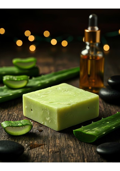 Aloe Vera Sabunu – Nemlendirici ve Cilt Yenileyici, %100 Doğal modelleri