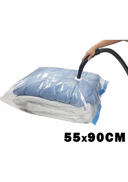 55X90 Xl Vakumlu Poşet Hurç Bag (5361)