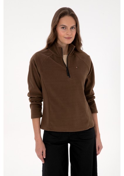 Kadın Kahverengi Sweatshirt 50316714-VR029