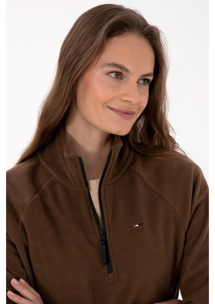 Kadın Kahverengi Sweatshirt 50316714-VR029 fiyatları