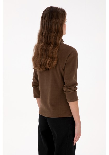 Kadın Kahverengi Sweatshirt 50316714-VR029 indirimleri
