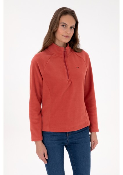 Kadın Gül Kurusu Sweatshirt 50316714-VR026