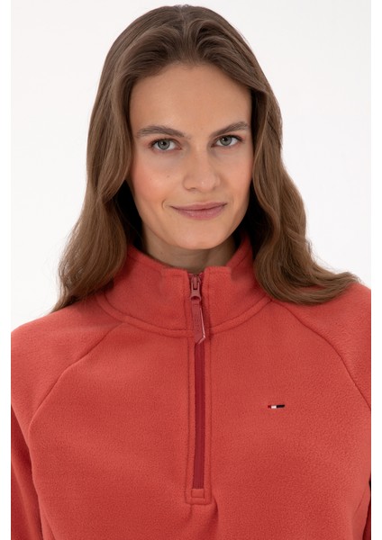 Kadın Gül Kurusu Sweatshirt 50316714-VR026 fiyatları