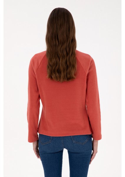 Kadın Gül Kurusu Sweatshirt 50316714-VR026 indirimleri