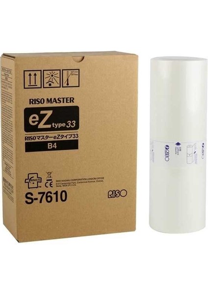 Riso S-7610-B-4 Orijinal Master