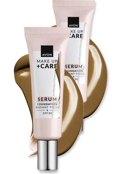 Make Up + Care Serum Fondöten SPF30 - 420G Ikili Set