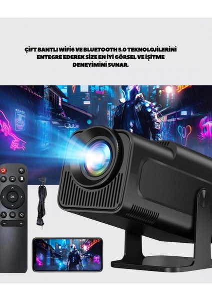 Hdmı, USB ve Kulaklık Girişli Çoklu Bağlantı Seçenekli Projektör modelleri