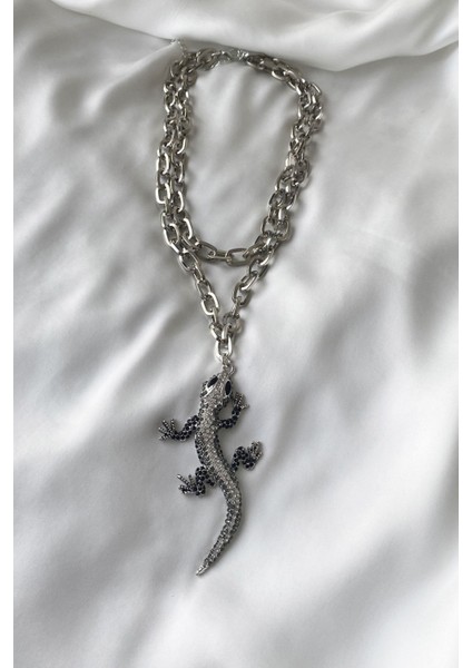 Ejder Figür Çift Sıralı Kolye fiyatları