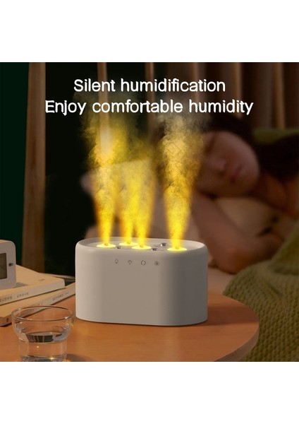 Sese Duyarlı Renk Değiştiren Akıllı Nemlendirici