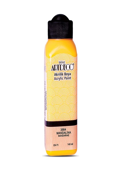 Artdeco Akrilik Boya 140 ml Mandalina Y-070R-3664 fiyatları