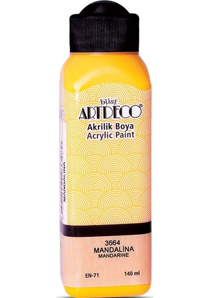 Artdeco Akrilik Boya 140 ml Mandalina Y-070R-3664 modelleri