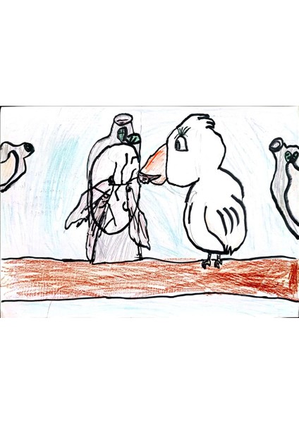 Aova Matukoluh 29X21CM Orijinal Karikatür Tablo modelleri