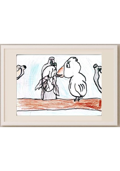 Aova Matukoluh 29X21CM Orijinal Karikatür Tablo fırsatları