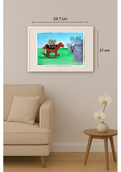 Ramin Rezaie 29X21CM Orijinal Karikatür Tablo indirimleri