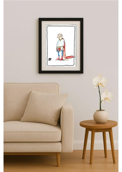 Ion Barbu 35x25cm Orijinal Karikatür Tablo fiyatları